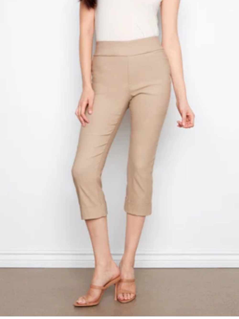 JL Jules & Leopold Tan Capri - Pull on - Large